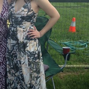 H&M maxi floral dress